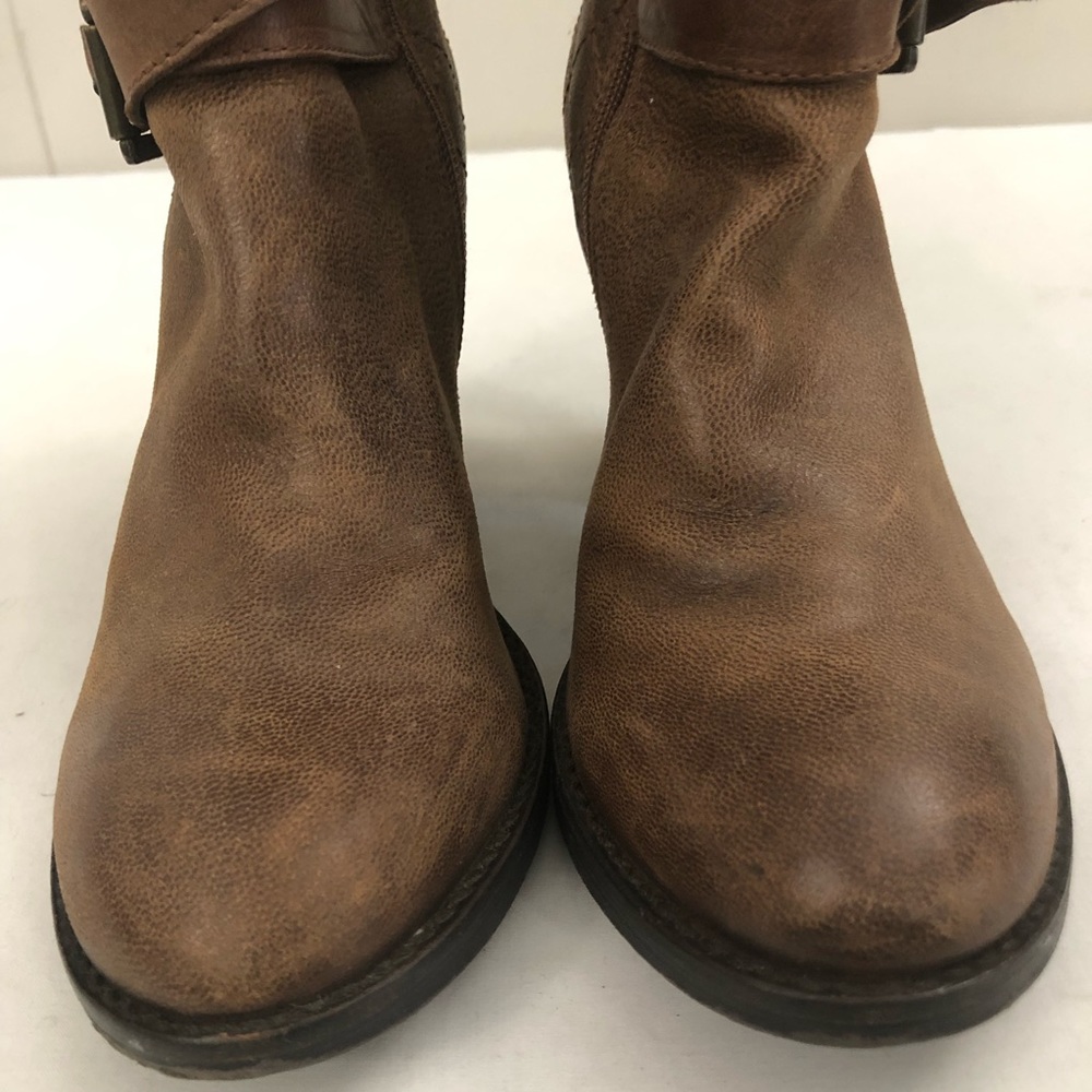 STEVE Madden l Sz 7 l Leather Ankle Boots l REESEA - Picture 10 of 15